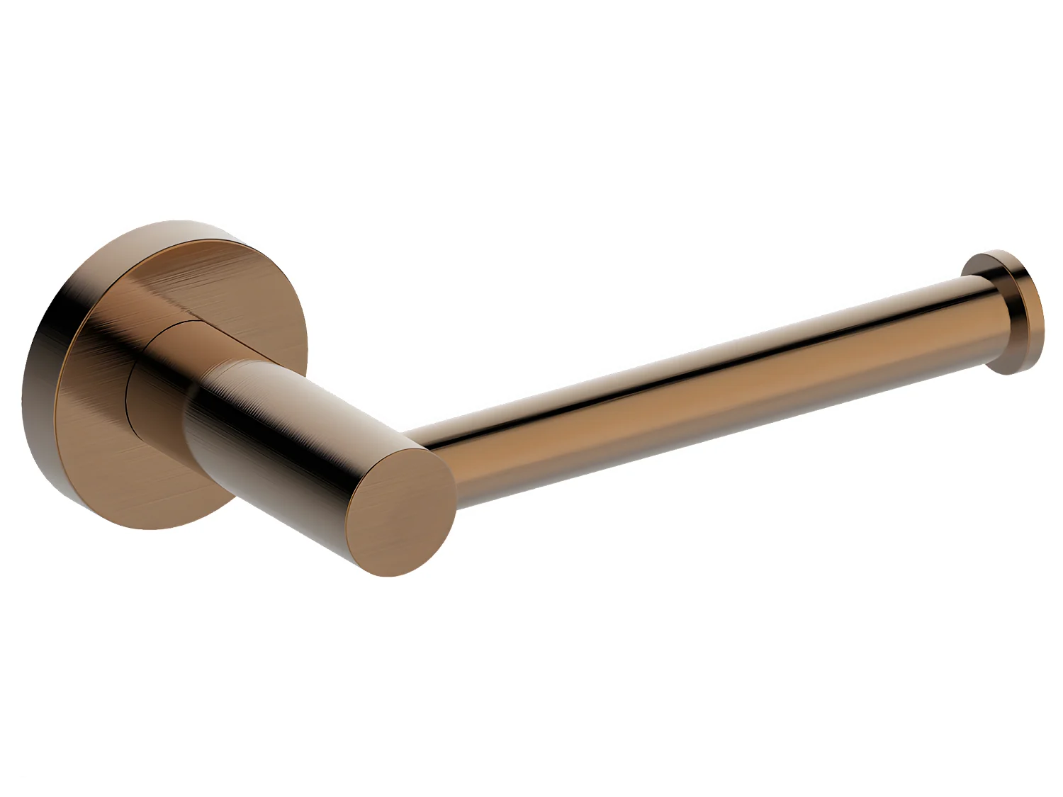 Luisa porte rouleau WC cuivre brossé - Essebagno