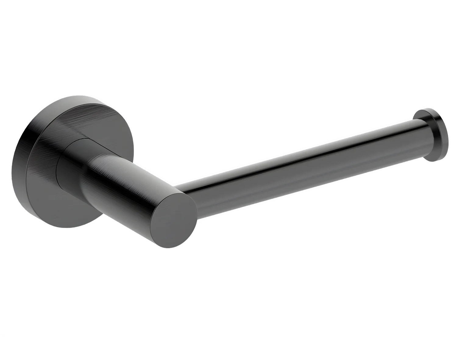 Luisa Toilettenpapierhalter Metallic-Grau Essebagno