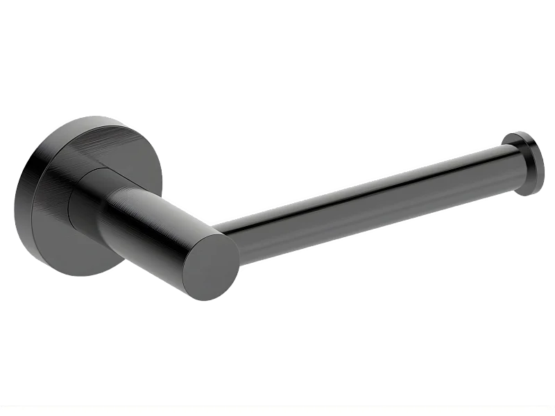 Luisa Toilettenpapierhalter Metallic-Grau Essebagno