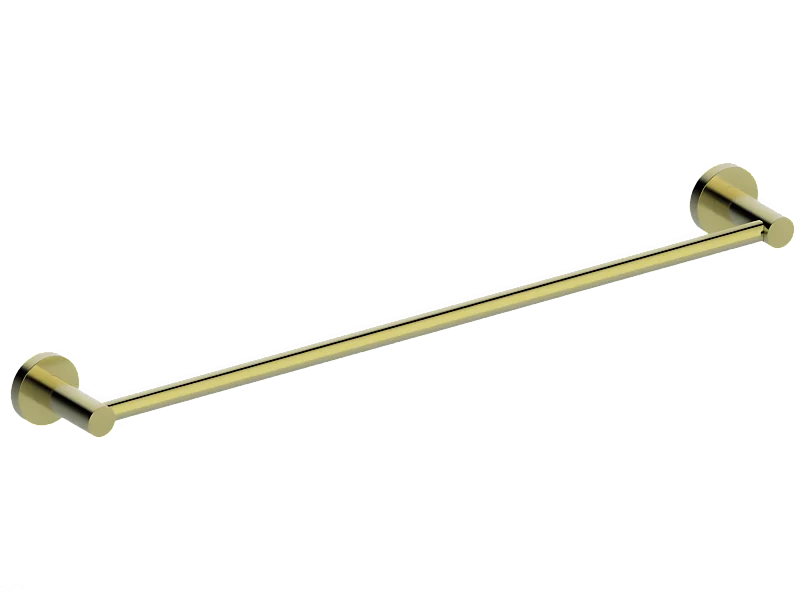 Luisa porte serviettes 1 barre or brossé - Essebagno