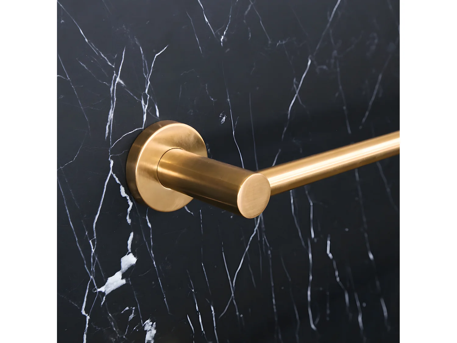 Luisa portasciugamani 1 barra rame spazzolato Essebagno