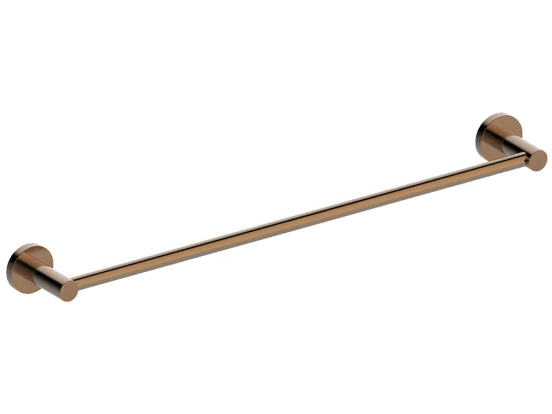 Luisa porta-toalhas com 1 barra cobre escovado Essebagno