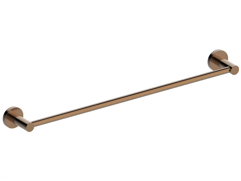 Luisa portasciugamani 1 barra rame spazzolato Essebagno