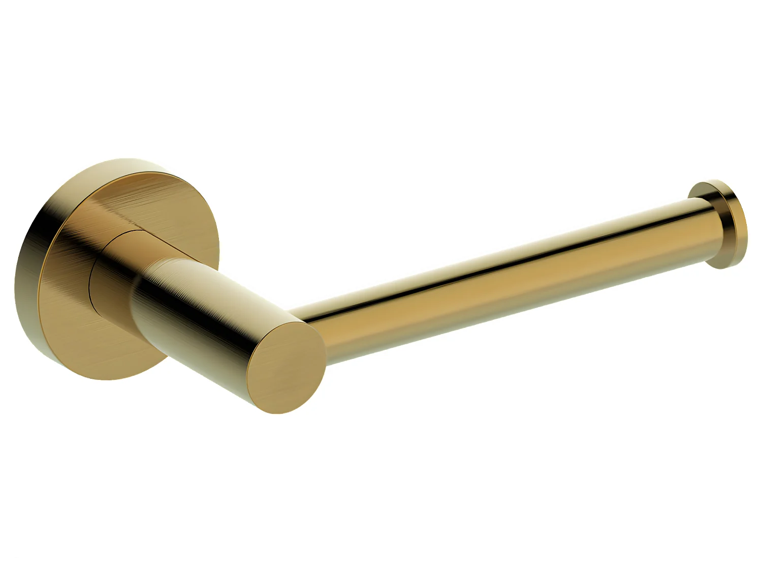 Luisa porte rouleau WC or brossé - Essebagno