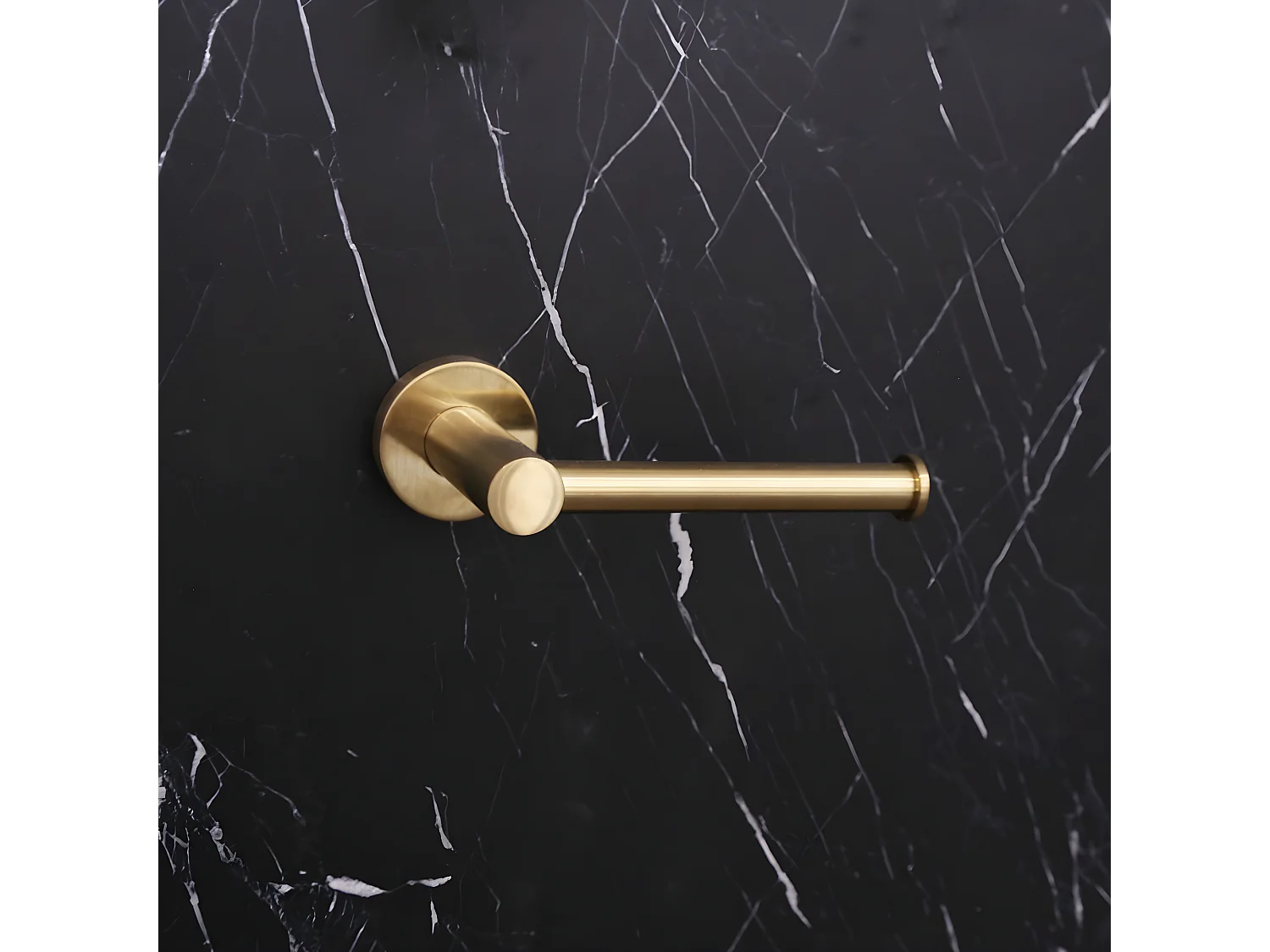 Luisa porte rouleau WC or brossé - Essebagno