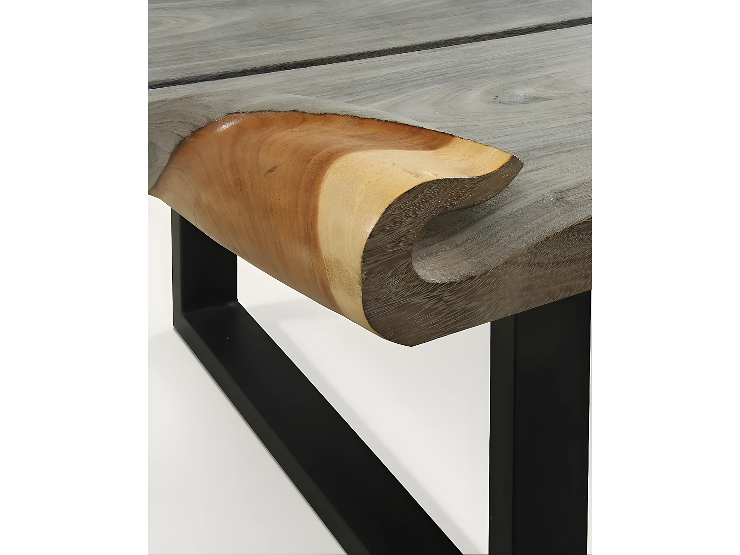 Lawong - Table basse en teck massif