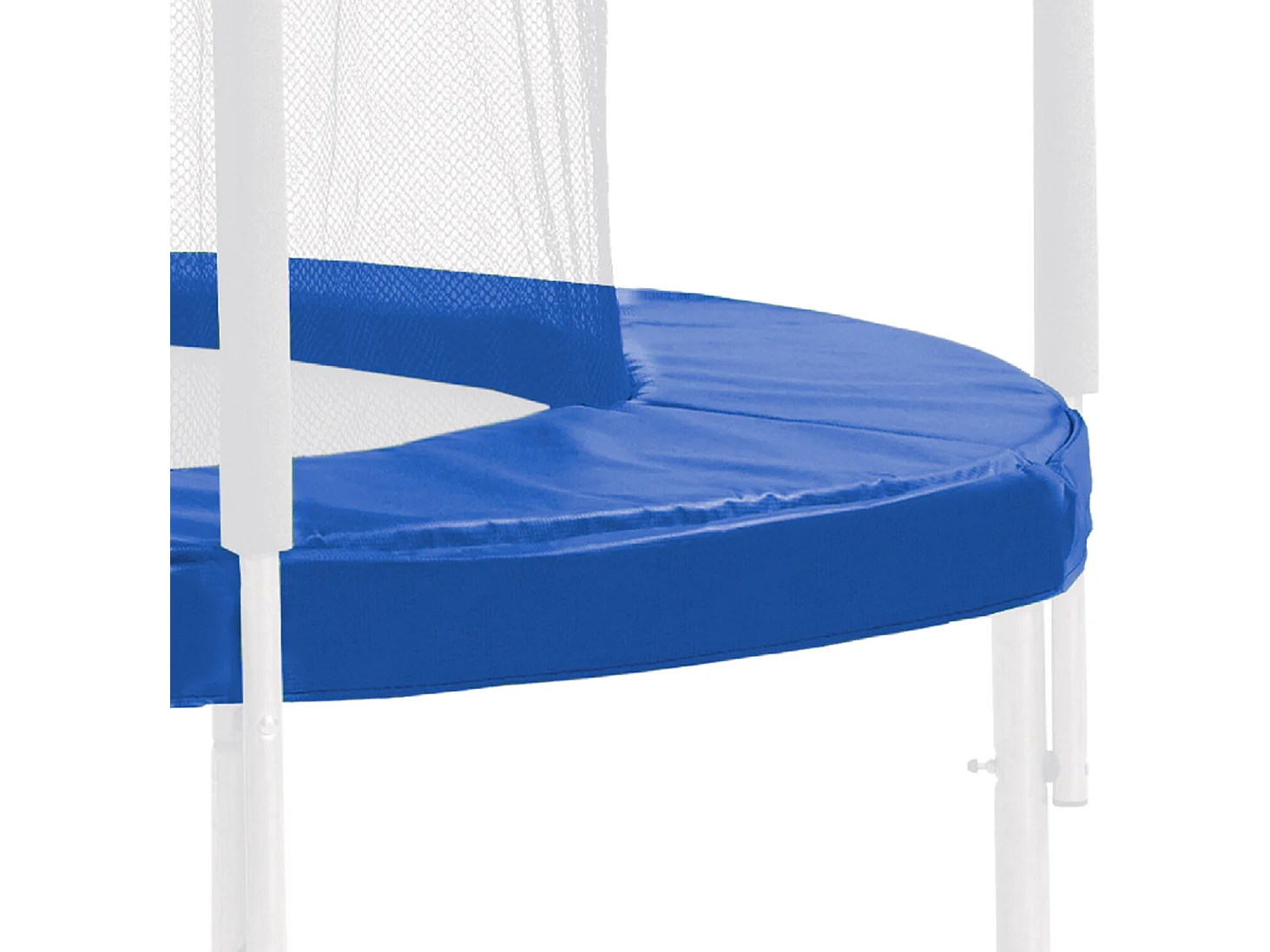 Kangui - Coussin de protection bleu Ø360cm pour trampoline