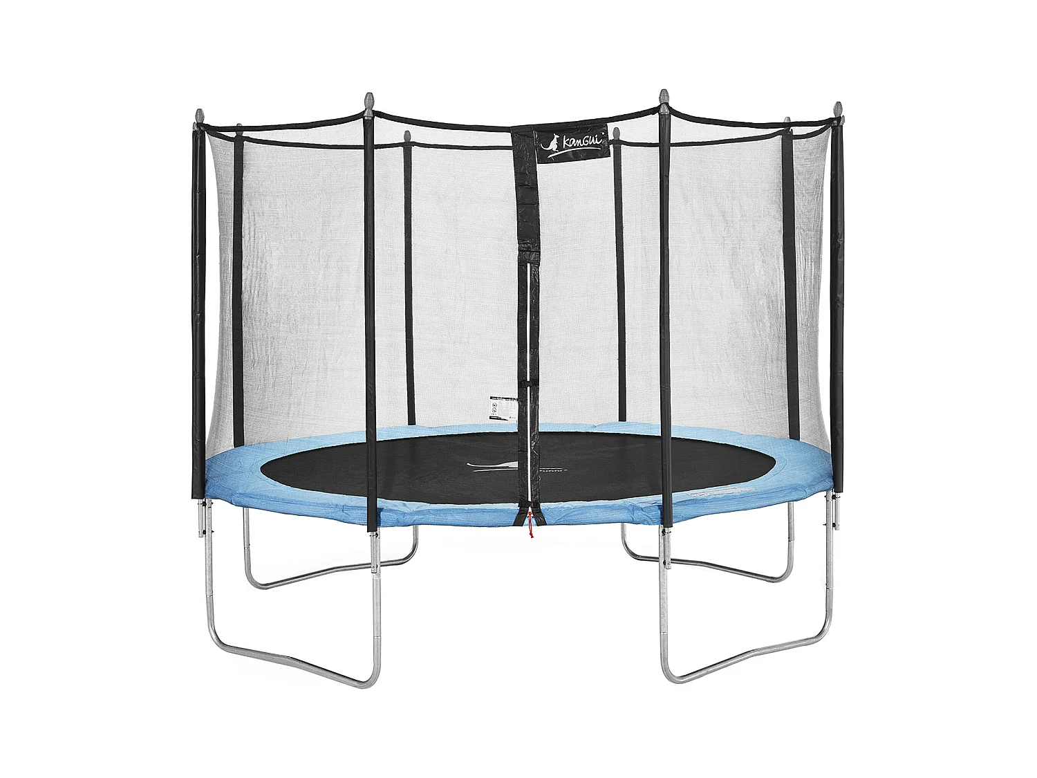 Kangui - Trampoline de jardin 426 cm + filet de sécurité | Normes EU | Montage facile