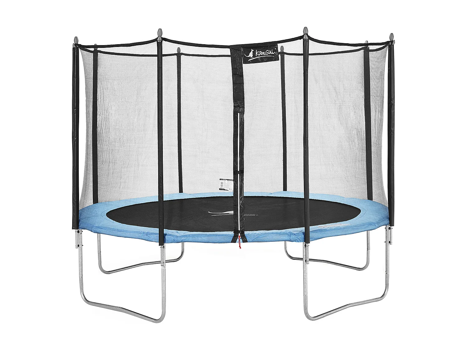 Kangui - Trampoline de jardin 366 cm + filet de sécurité | Normes EU | Montage facile