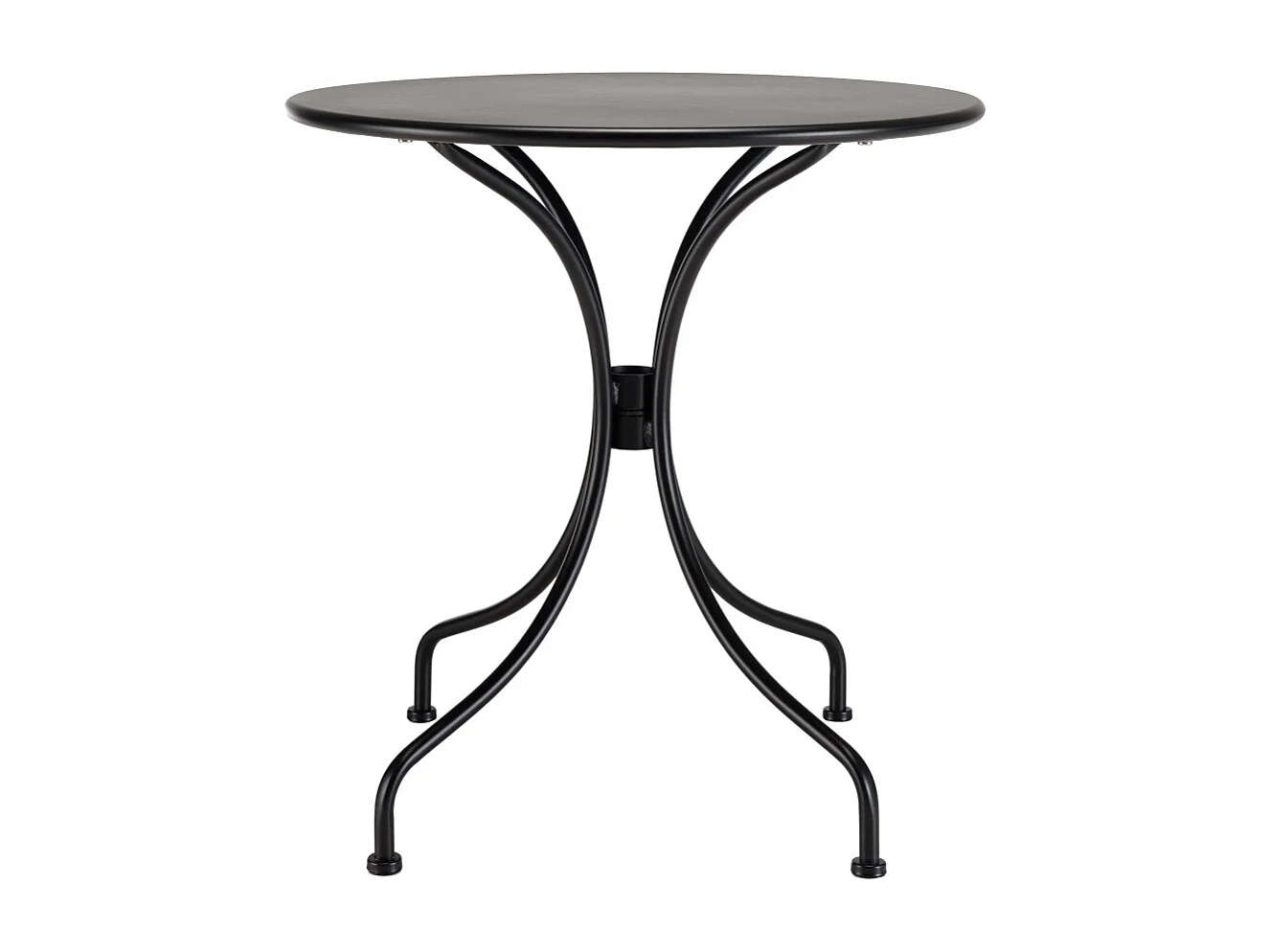 VIANNEY - Table de jardin ronde 2 personnes 70x70cm
