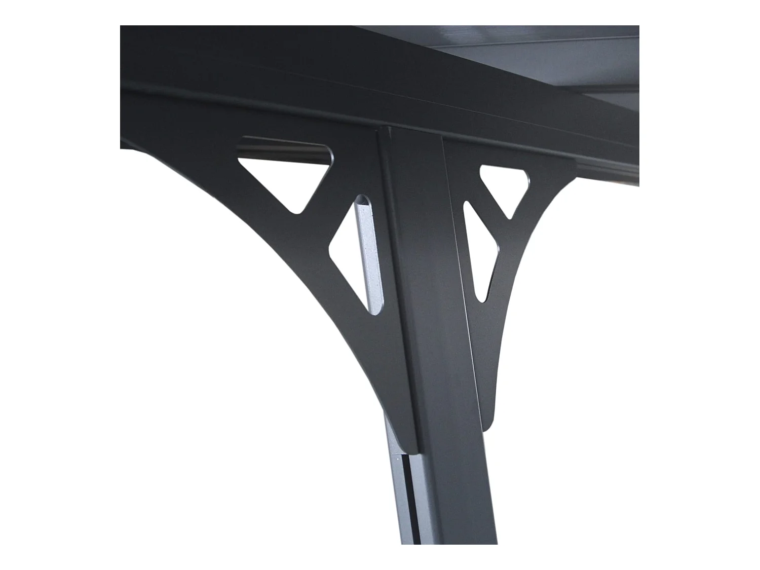 Pergola Gardiun Elliot - 13 m² 435x300x225/270 cm Aluminium et Polycarbonate