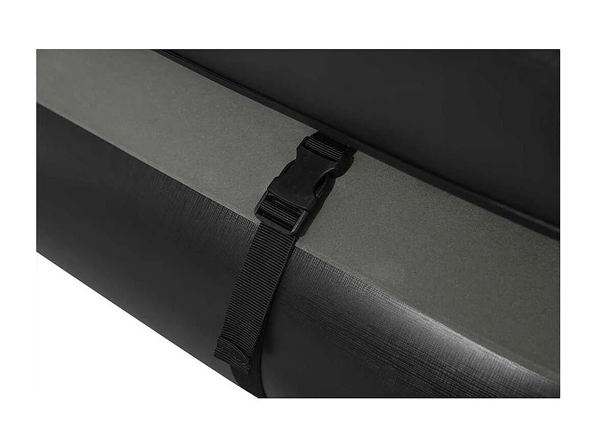 Colchão insuflável 3 em 1 188x99x25 cm preto e cinzento