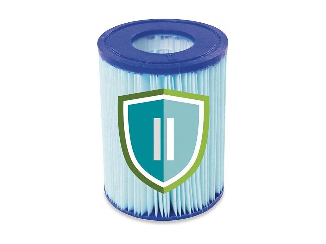 Piscina Desmontable Tubular Bestway Power Steel 404x201x100 cm Depuradora de Cartucho de 2.006 L/H Con Escalera Diseño Ratán