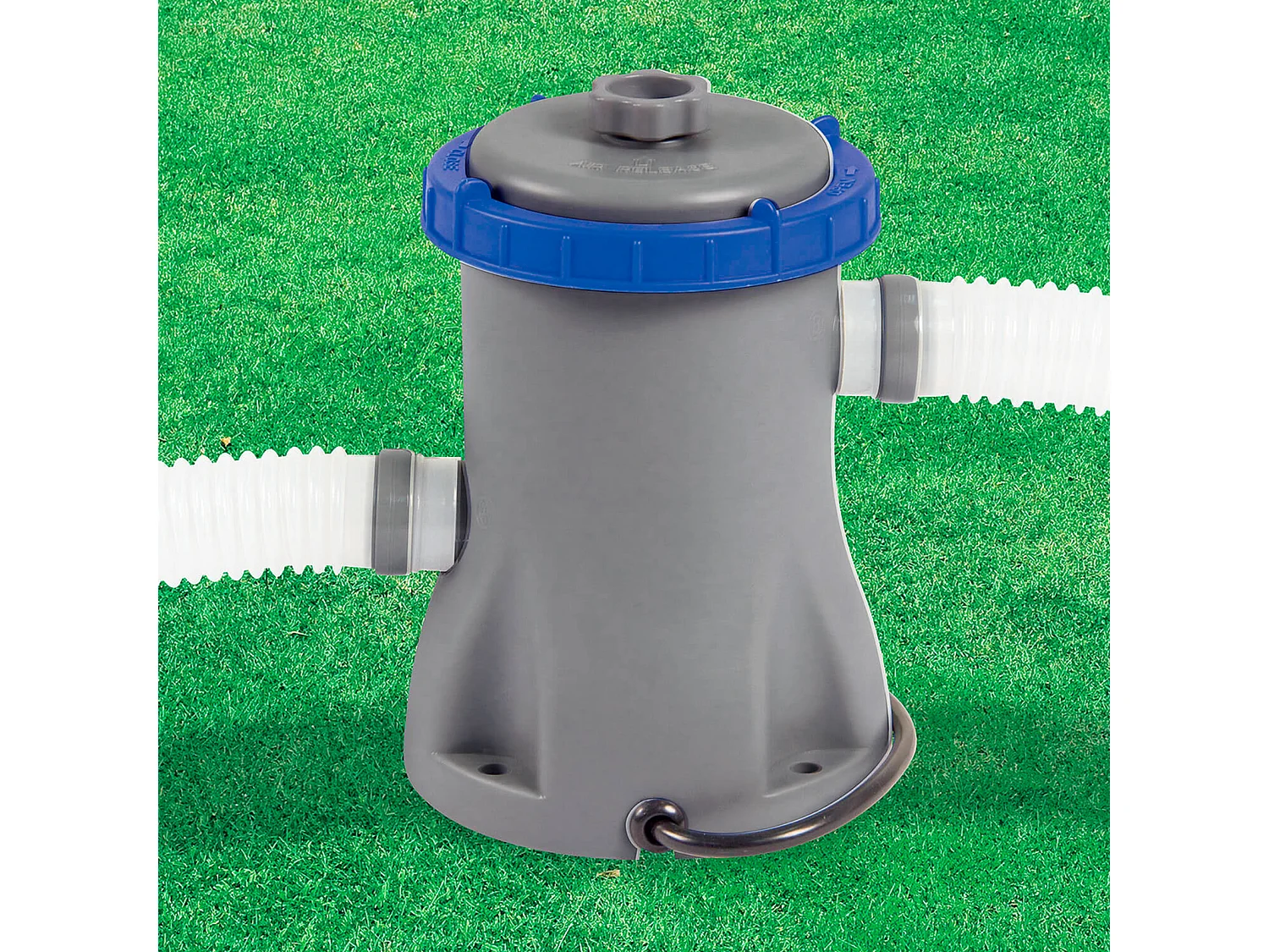 Piscine Hors Sol Tubulaire Bestway Power Steel Rectangulaire 287x201x100 cm Épurateur à Cartouche de 1.249 l/h Échelle