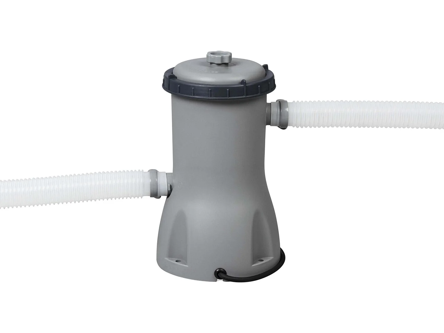 Piscina Desmontable Tubular Bestway Power Steel 488x244x122 cm con Depuradora Cartucho 3.028 L/H con Cobertor y Escalera