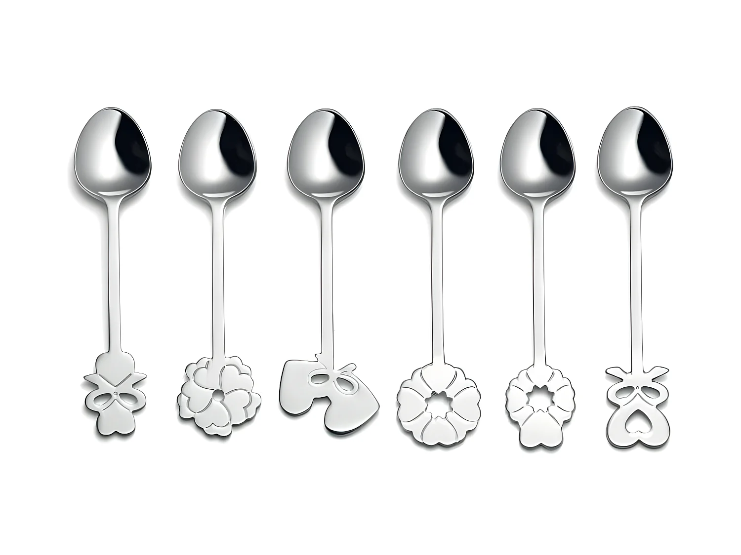 Set de 6 cucharillas Love Guzzini