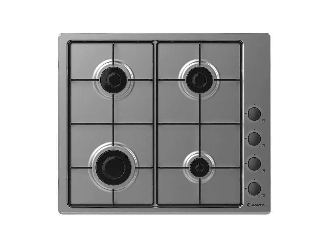 Plaque gaz CANDY 5500W 58.5cm, CHW640LXB