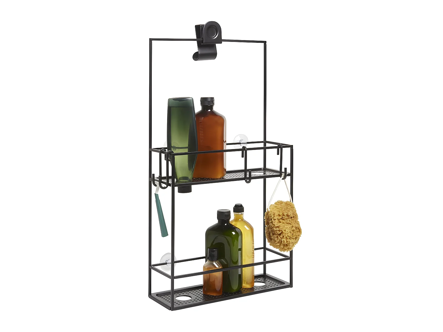 Etagère de douche Cubiko Noir  Umbra