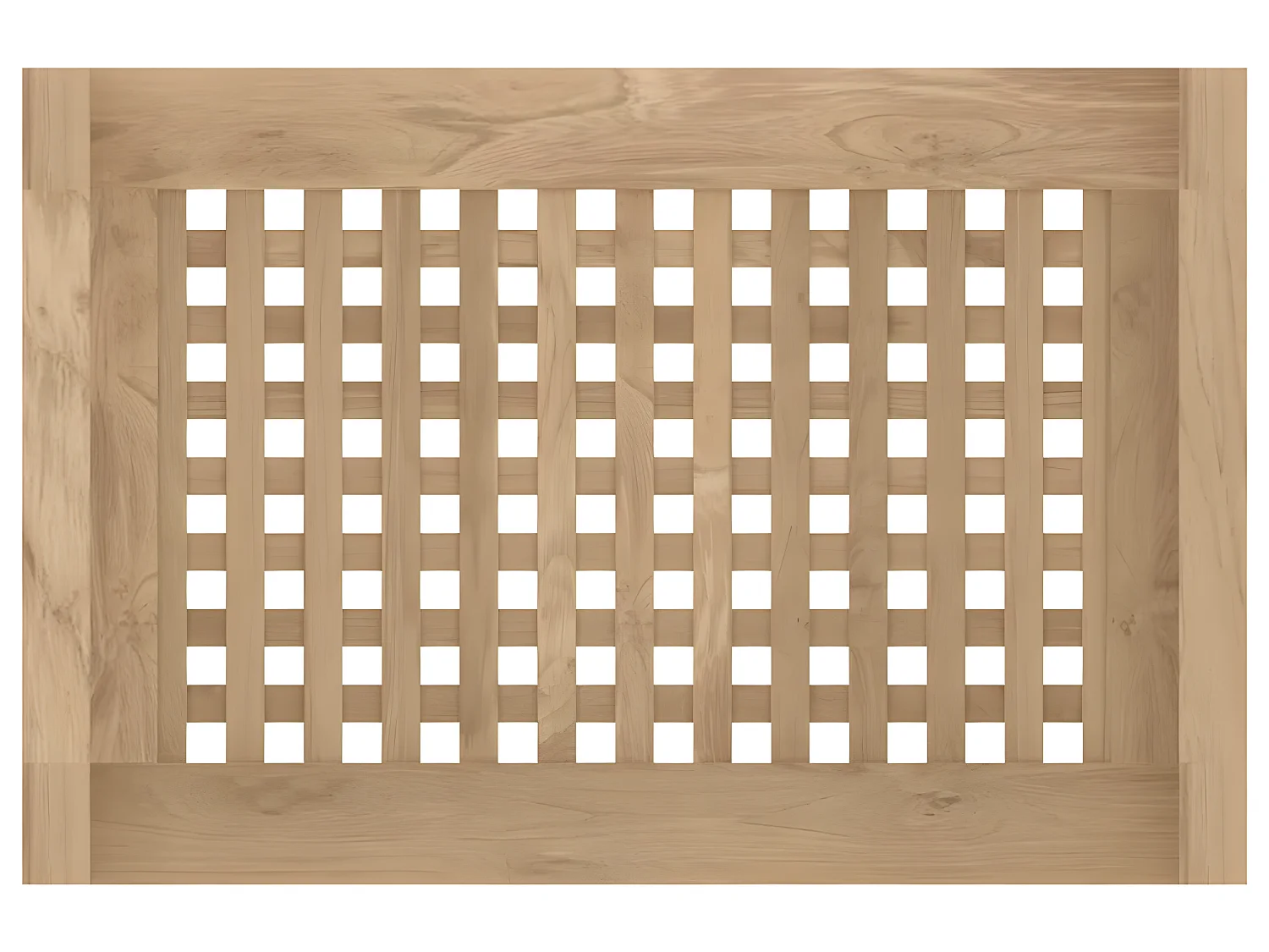 Banc de douche 45x30x45 cm Bois massif de teck