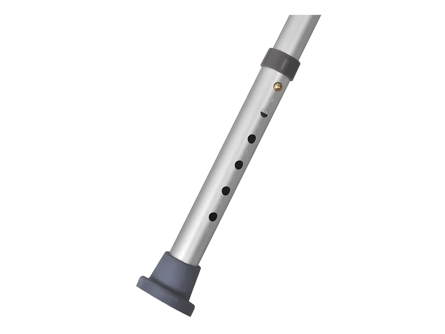 Silla de ducha de aluminio blanco