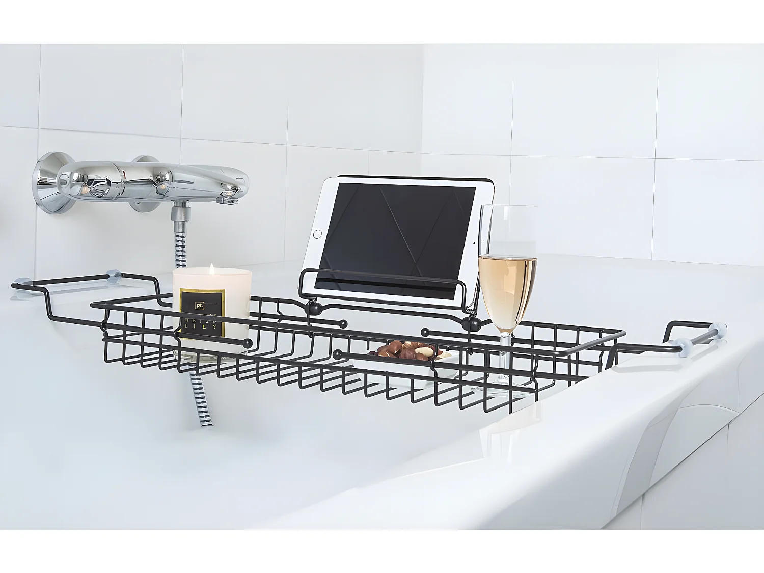 Pont de baignoire PT Noir  Present Time