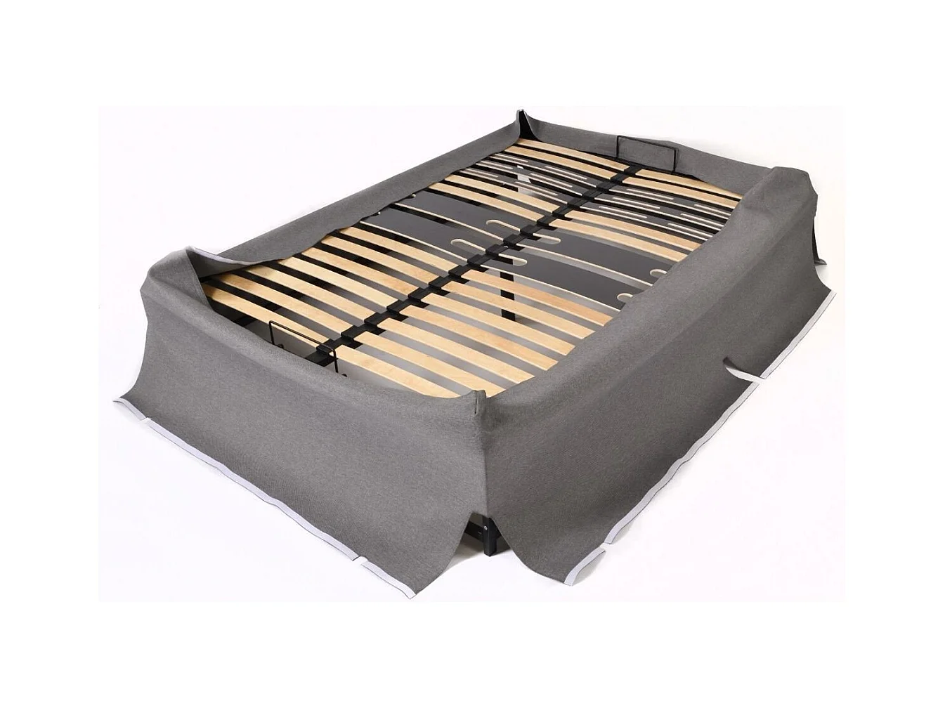 Bettkasten mit Stauraum 140x190cm - Ursprung Frankreich