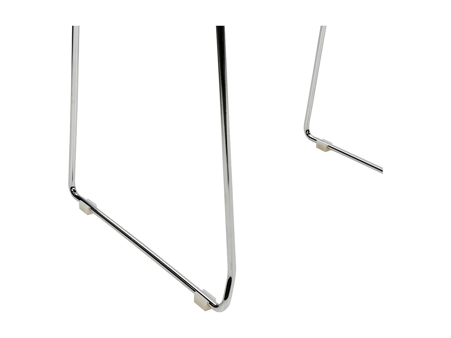 Conjunto de 4 cadeiras de jantar HARTLEY Branco