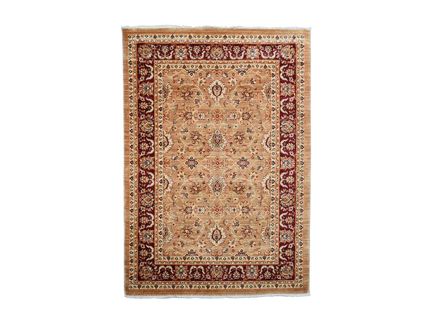 Tapis orient 120x180 rectangle beige tissé motifs orientaux CHOBAY AC