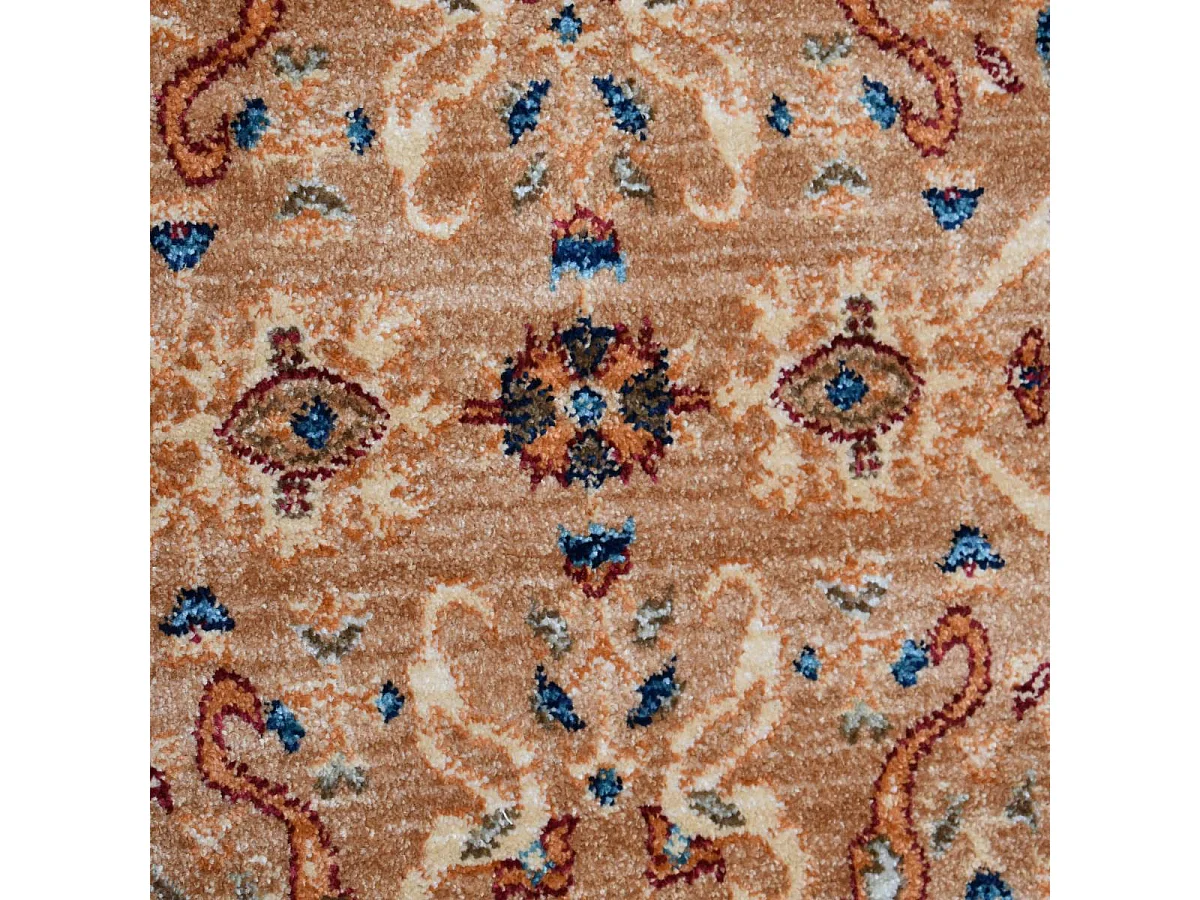 Tapis orient 120x180 rectangle crème tissé motifs orientaux CHOBAY AB
