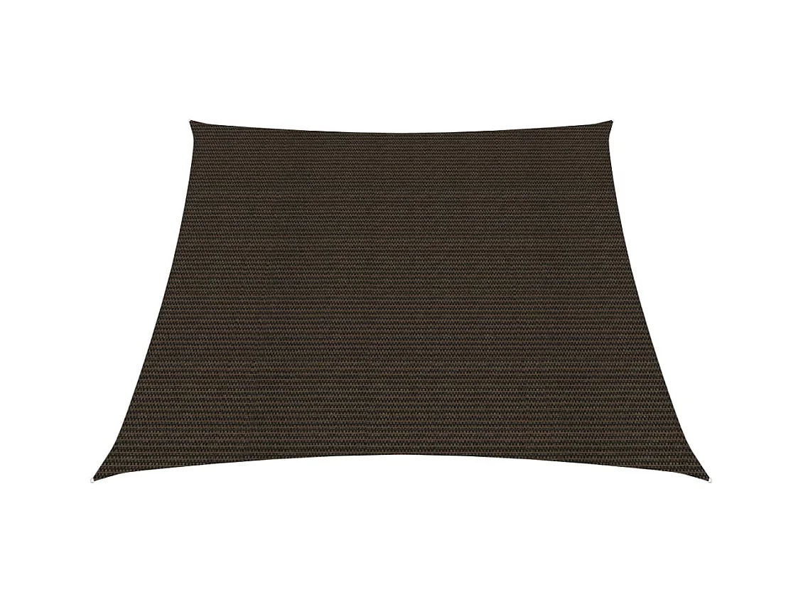 Vela in tessuto per ombrellone 160 g/m² 3/4 x 2 m HDPE marrone 02_0009151