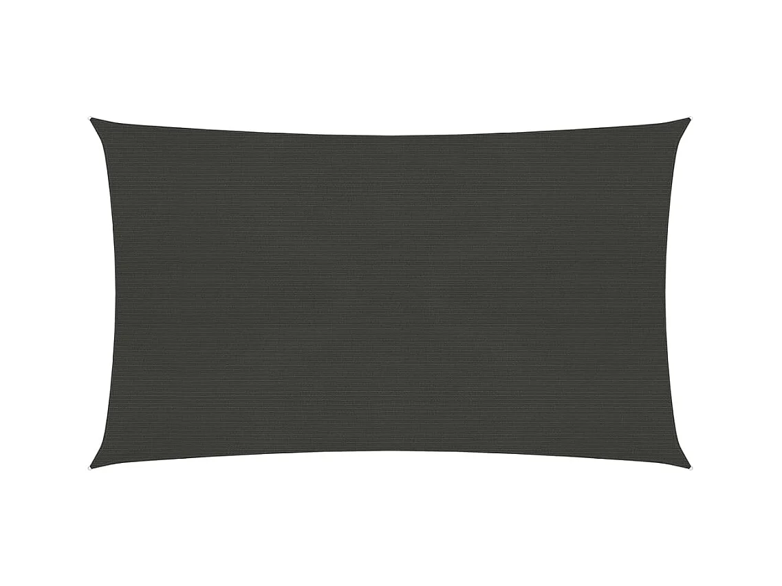Vela in tessuto per ombrellone 160 g/m² HDPE 3,5 x 5 m antracite 02_0008916