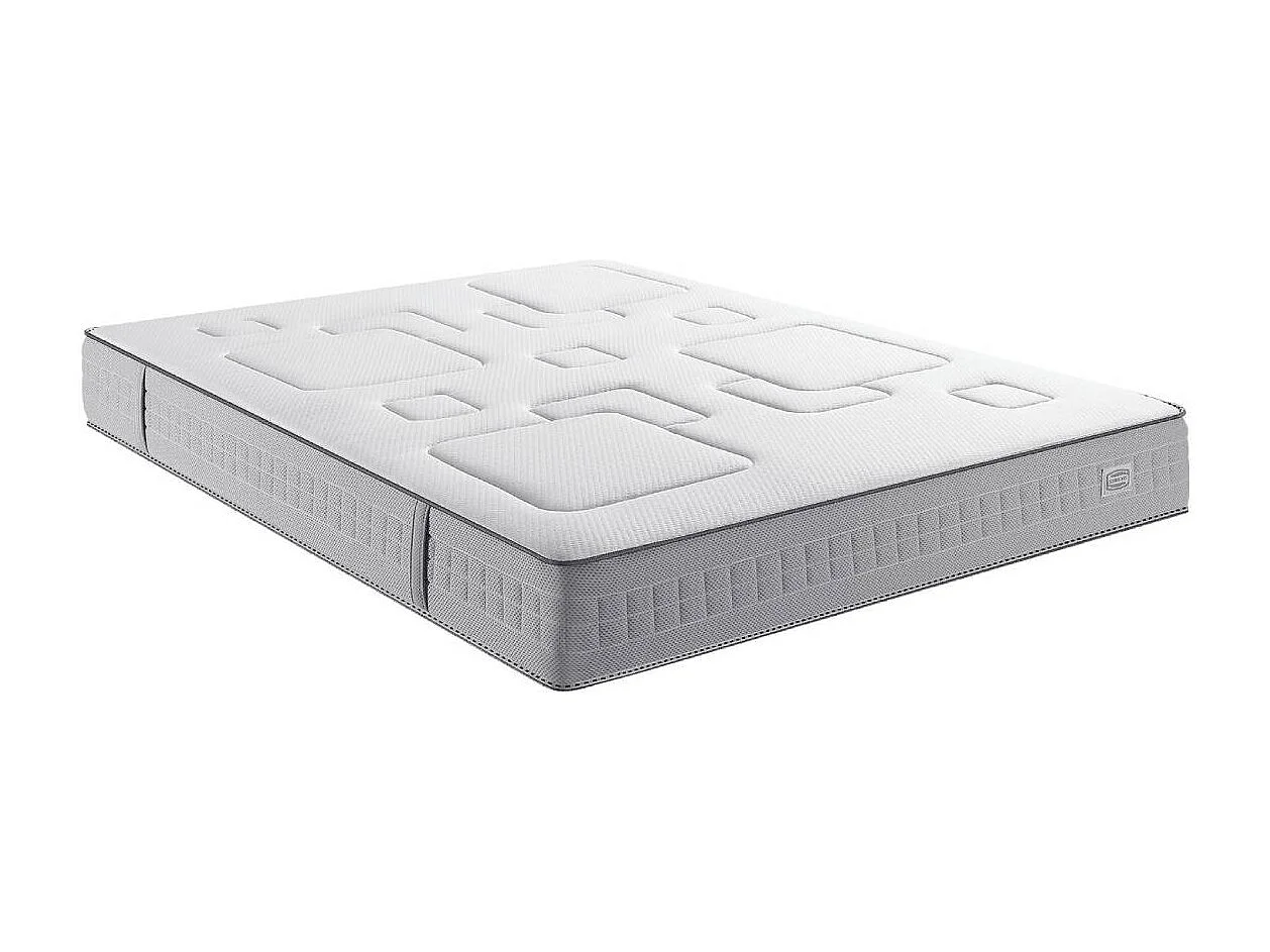 Matelas EQUILIBRE 140x190, ressort ensachés, ferme, H25