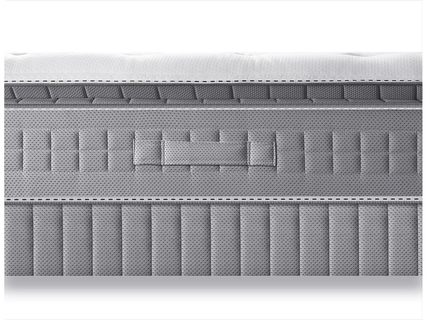 Matelas Simmons 651 ressorts ensachés + surmatelas intégré SW5 140x190