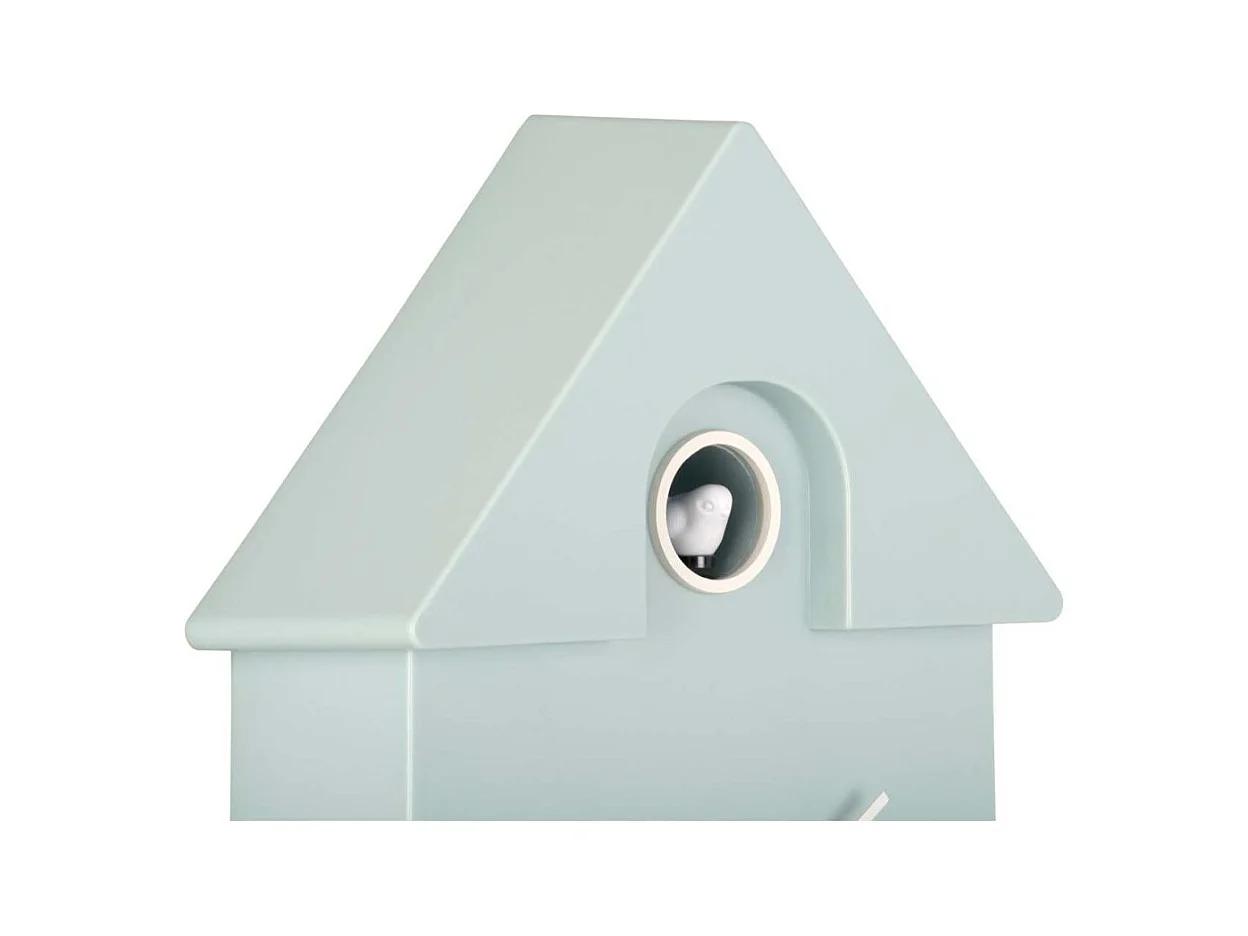 Wanduhr Modern Cuckoo - Helles Holz