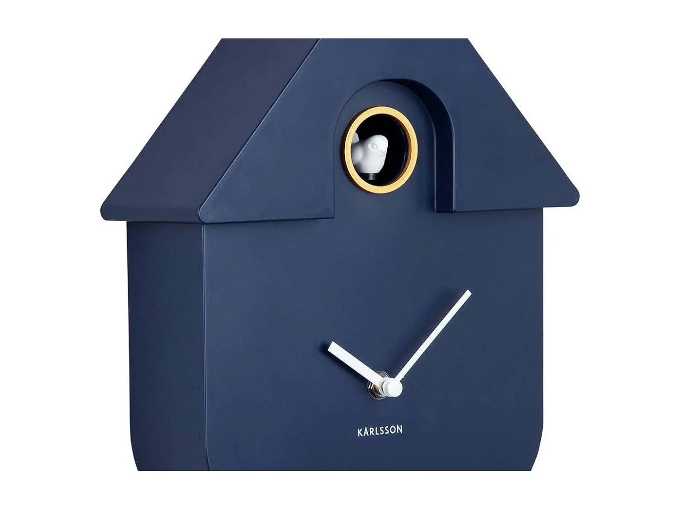 Wanduhr Modern Cuckoo - Dunkelblau
