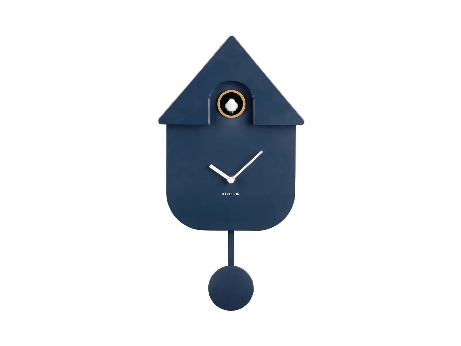 Modern Cuckoo - Horloge à pendule - Bleu nuit