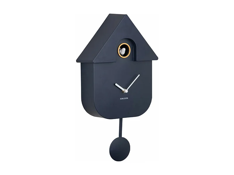 Wandklok Modern Cuckoo - Donkerblauw