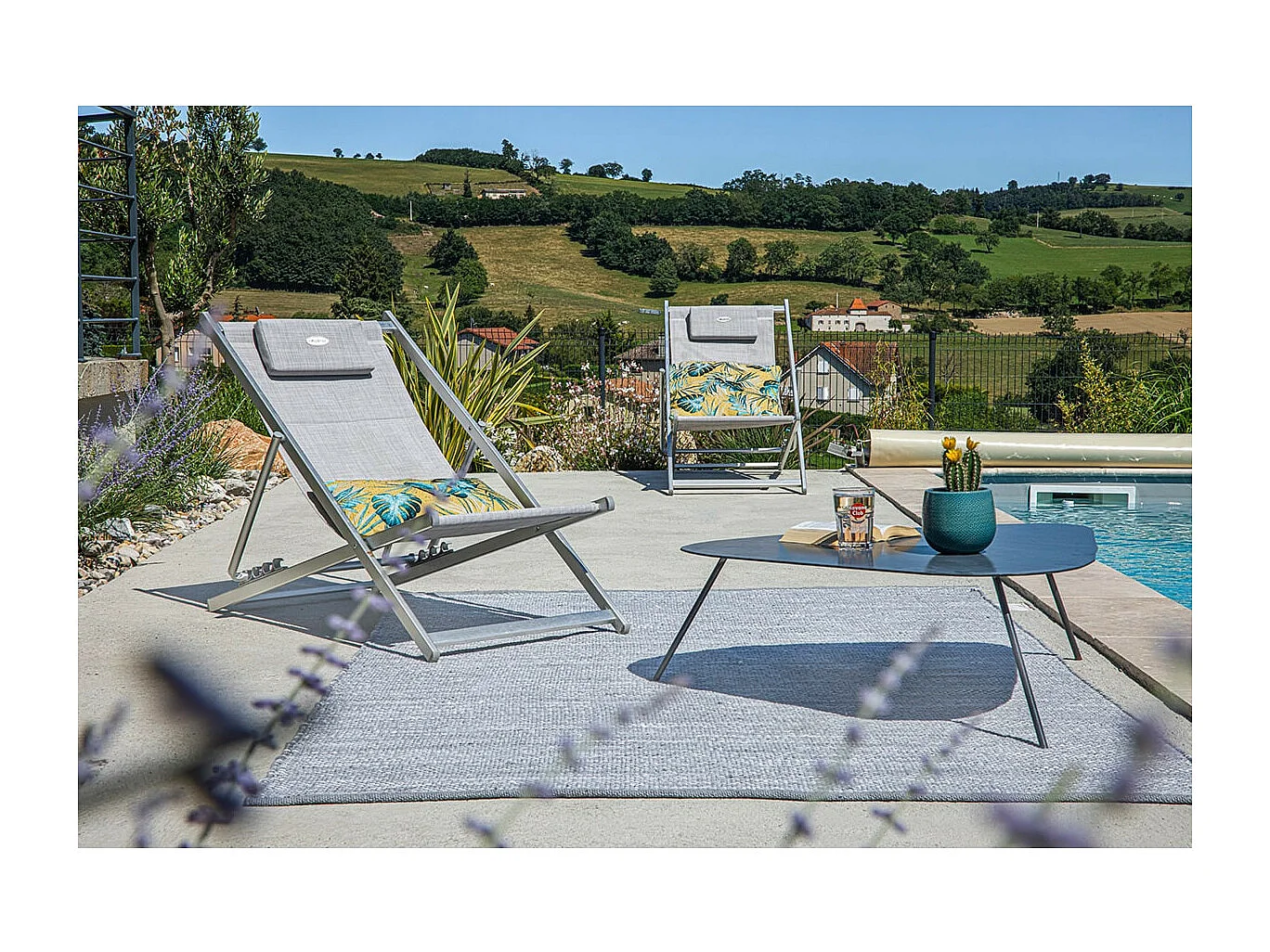 DAMIUS - Tapis 160x230cm PET Recyclé Toucher Laine Galet