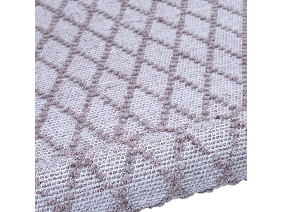 MERMAID - Tapis 160x230cm PET Recyclé Toucher Laine Sable