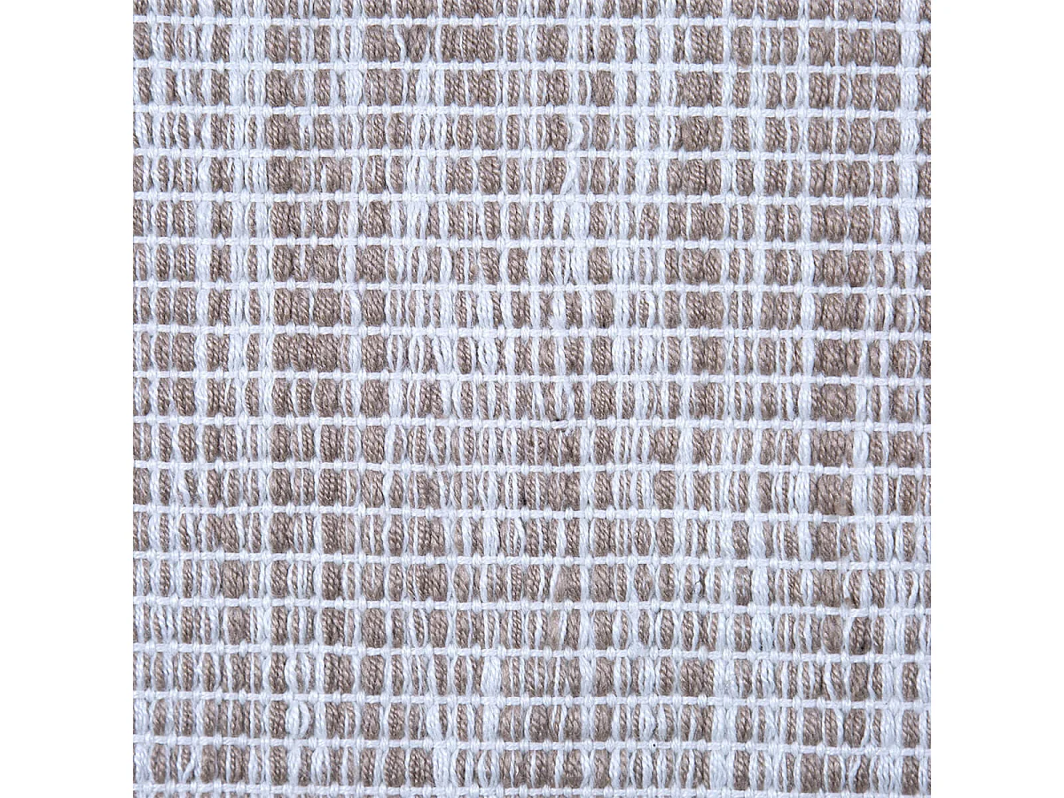 ROBY - Tapis 160x230cm PET Recyclé Toucher Laine Ficelle