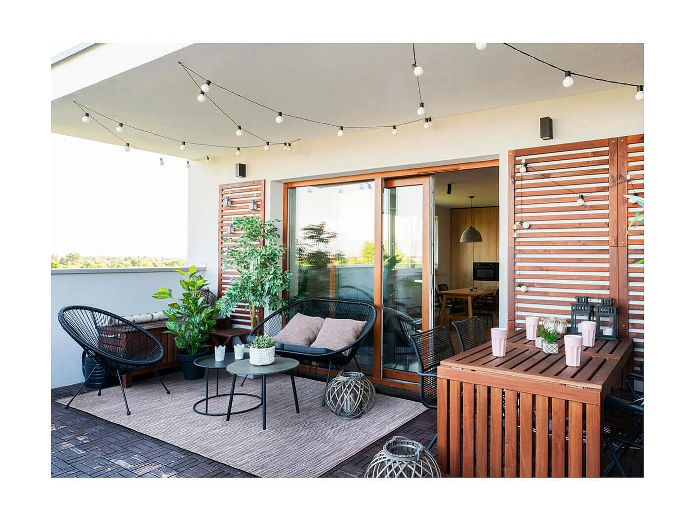 ROBY - Tapis 160x230cm PET Recyclé Toucher Laine Ficelle