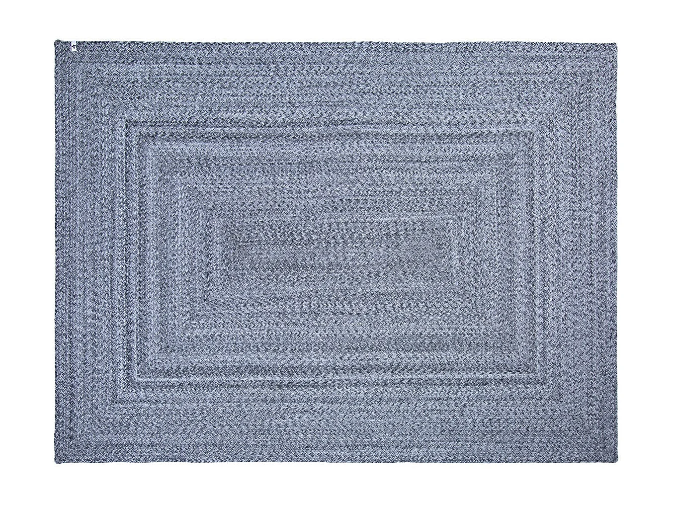 CORVIA - Tapis 160x230cm PET Recyclé Toucher Laine Poivre et Sel