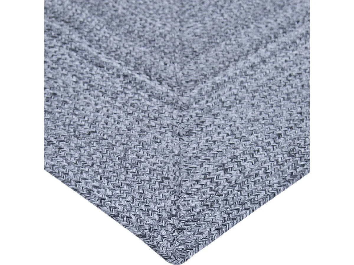 CORVIA - Tapis 160x230cm PET Recyclé Toucher Laine Poivre et Sel