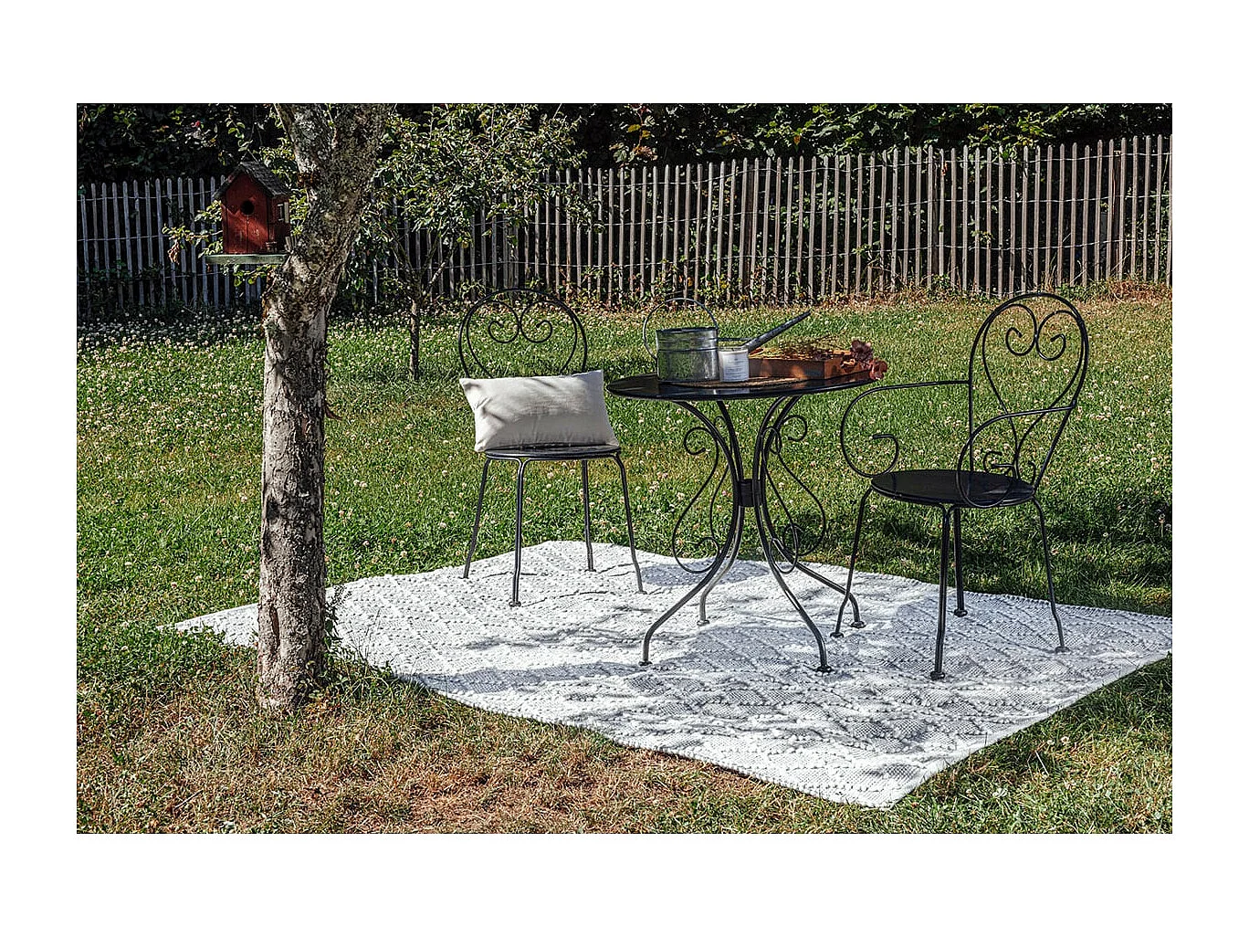 MERMAID - Tapis 160x230cm PET Recyclé Toucher Laine Perle