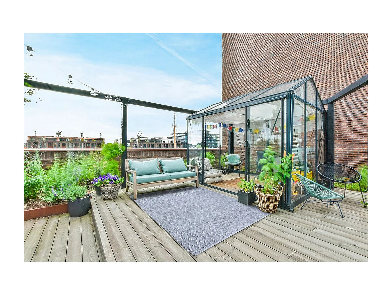 MERMAID - Tapis 160x230cm PET Recyclé Toucher Laine Perle