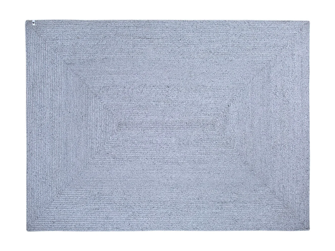 CORVIA - Tapis 160x230cm PET Recyclé Toucher Laine Gris Cendré