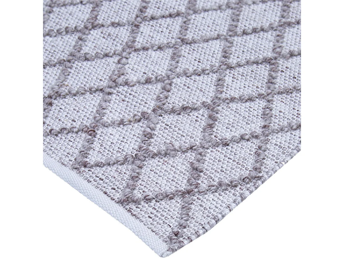 MERMAID - Tapis 120x170cm PET Recyclé Toucher Laine Sable