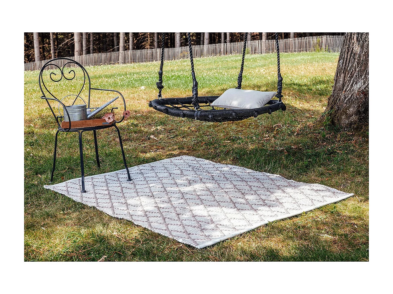 MERMAID - Tapis 120x170cm PET Recyclé Toucher Laine Sable