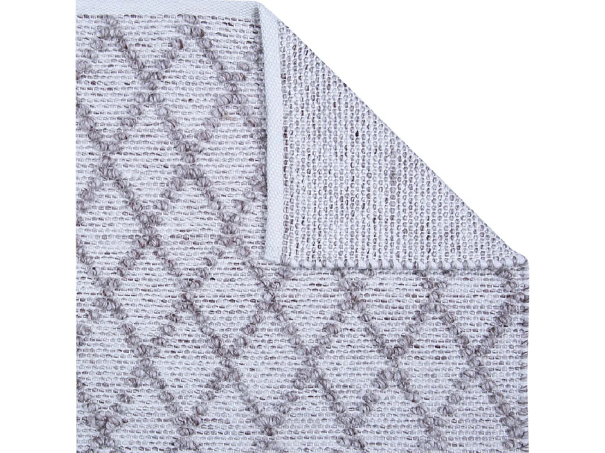 MERMAID - Tapis 120x170cm PET Recyclé Toucher Laine Sable