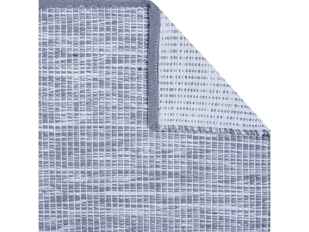 ROBY - Tapis 120x170cm PET Recyclé Toucher Laine Graphite